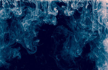 Splash water abstract.