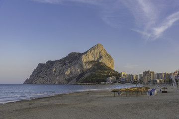 La Fossa beach (Calpe, Alicante - Spain).