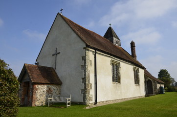 Church on a hill