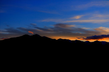 Longs Peak Sunset, Colorado