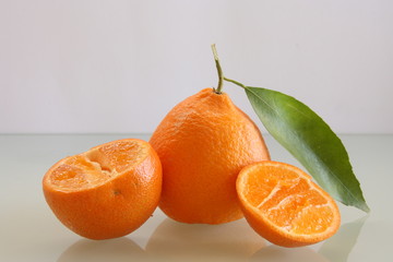 Laranja cortada