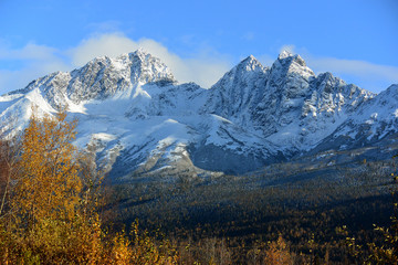 Fototapeta premium Alaska Mountains