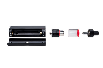 disassembled wavefish on a white isolated background