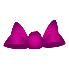 Isolated ribbon on a white background, Vector illustration