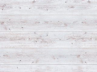 White wood is painted white. Background texture of boards and wood on the surface, made of gray panels. Wooden table, the surface of a blank background for design, painted floor