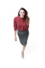 modern business women moving forward