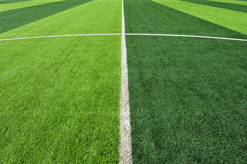 The runway on the sports ground