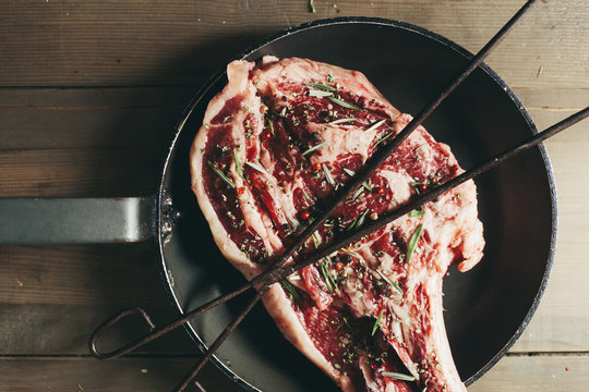 Meat still life.