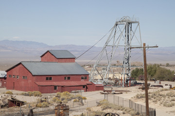 Fototapeta na wymiar Old Western mine