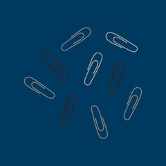 Stationary illustration drawing style