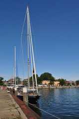 Hafen Lauterbach R&uuml;gen, Ostsee, Mecklenburg-Vorpommern, Deutschland 
