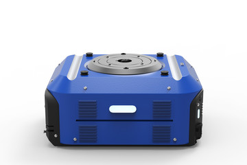 blue warehouse robot