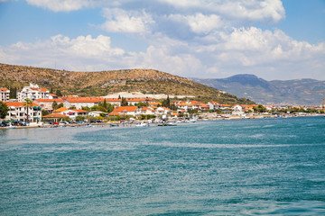 Fototapeta na wymiar Dalmatian coastline, Trogir, Croatia
