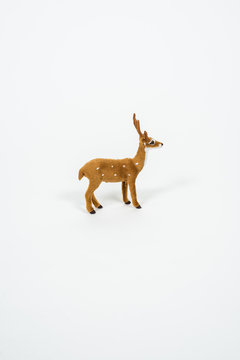 Isolated christmas bambi