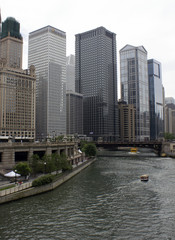 Fototapeta na wymiar Chicago Bridge