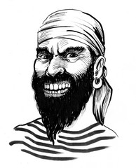 Angry pirate