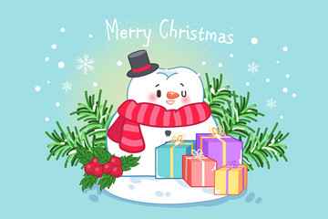 tooth with merry christmas