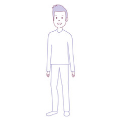 young man avatar character