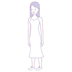 beautiful woman avatar character