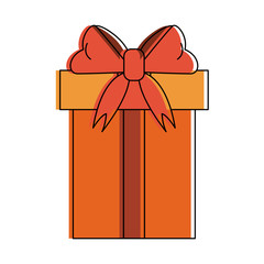 gift box icon image vector illustration design 
