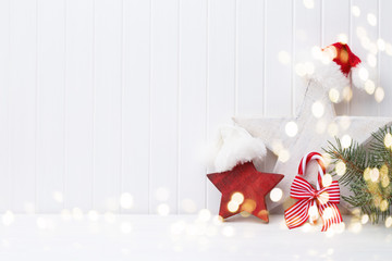 Fototapeta premium Christmas greeting card.