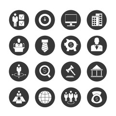 office and business icons