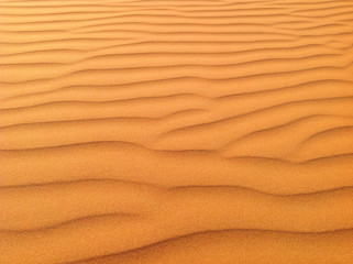 Sand in the desert