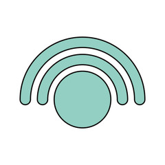 wireless sign  vector illustration