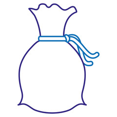 money bag isolated icon