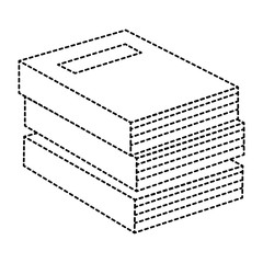 text books pile school icon