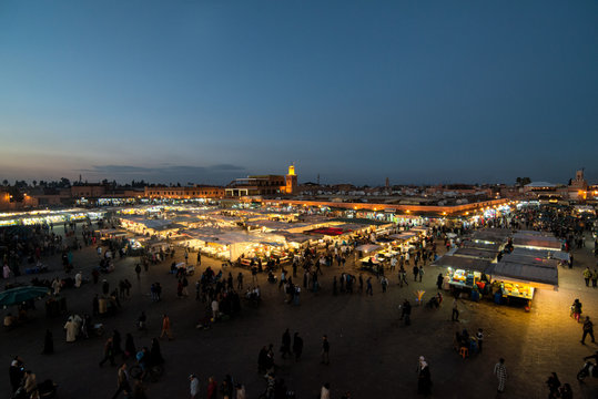 Djemaa el-Fnaa, Morocco