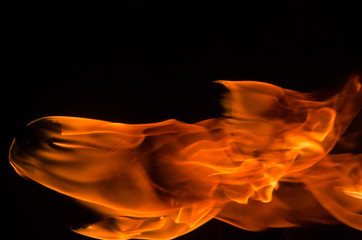 the texture of fire