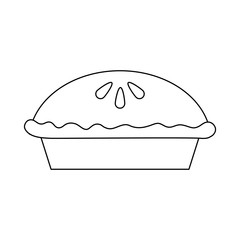 apple pie icon