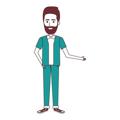 young man avatar character