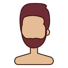 young man shirtless avatar character