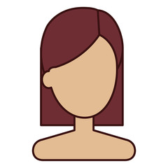 beautiful woman shirtless avatar character