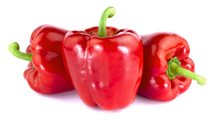 Bulgarian pepper isolated on white background