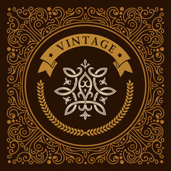 Calligraphic square Ornament Frame Lines. Restaurant menu. Luxury vintage ornate greeting card with typographic design.