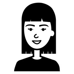 beautiful woman avatar character