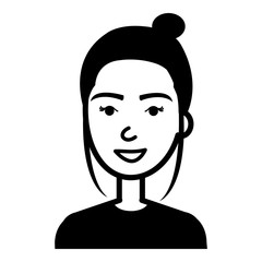 beautiful woman avatar character