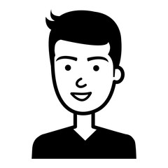 young man avatar character