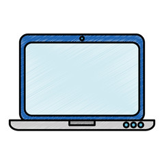 laptop computer isolated icon