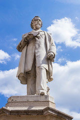 Statue of Aleardo Aleardi