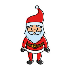 cute santa claus character
