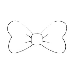 bowtie decorative isolated icon