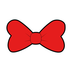 bowtie decorative isolated icon
