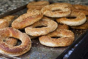 Greek Koulouri Street Food