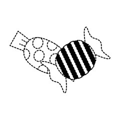 delicious candies sweet icon vector illustration design