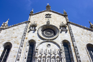 Como Cathedral (Cattedrale di Santa Maria Assunta, Duomo di Como), commonly described as the last Gothic cathedral built in Italy