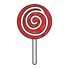 candy sweet isolated icon vector illustration design
